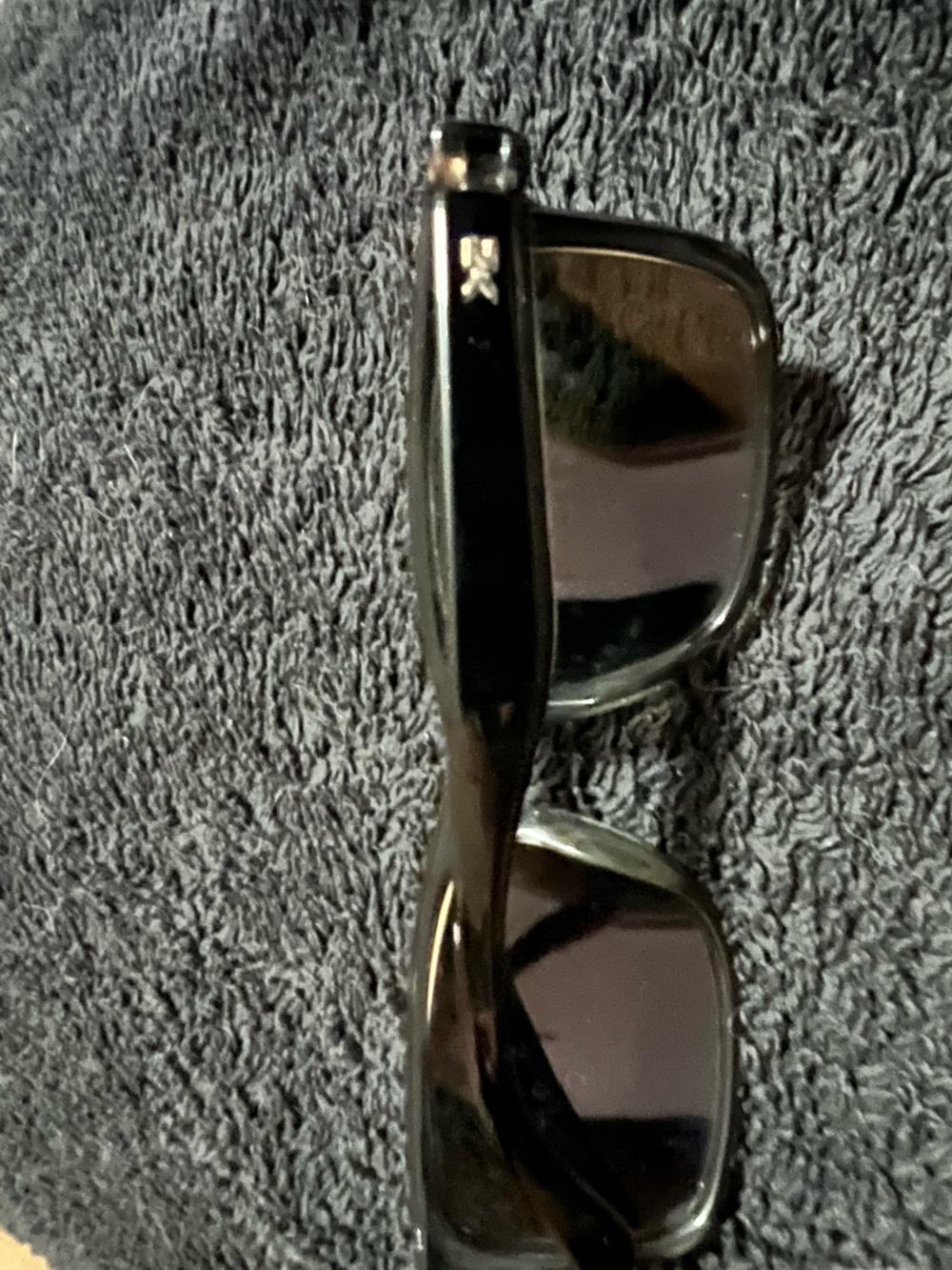 Men's Black Frame Sunglasses with Tinted Lenses